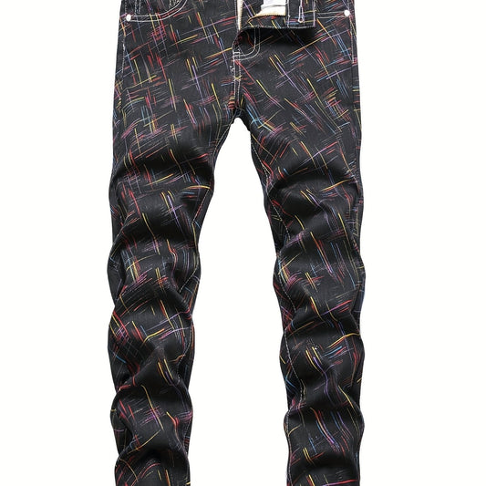 Boys Stripes Jeans Denim Pants Street Hip Hop Style