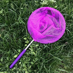 Kids Stainless Steel Telescopic Fishing Net for Butterflies and Insects