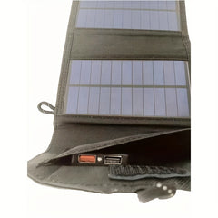 20W Solar Folding Bag Dual USB Fast Charging Portable Solar Panel