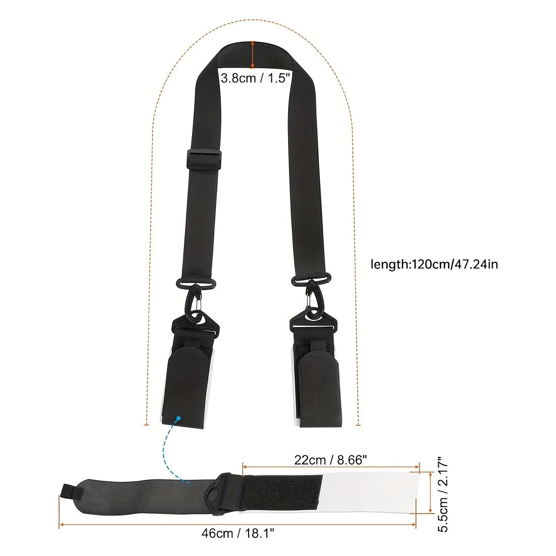 Skiing Pole Carrier - Easy Transport for Your Gear