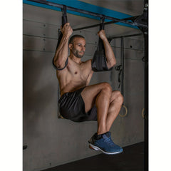 Unisex Hanging Ab Straps Padded Arm Support For Pull Up Bar