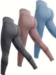 Women's Scrunch Butt Lifting Leggings Workout Gym High Waisted Booty Lift Pants