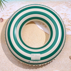 Vintage Striped Inflatable Baby Swimming Ring for Kids