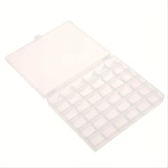 36 Grids Plastic Bobbin Organizer Case Sewing Storage Box