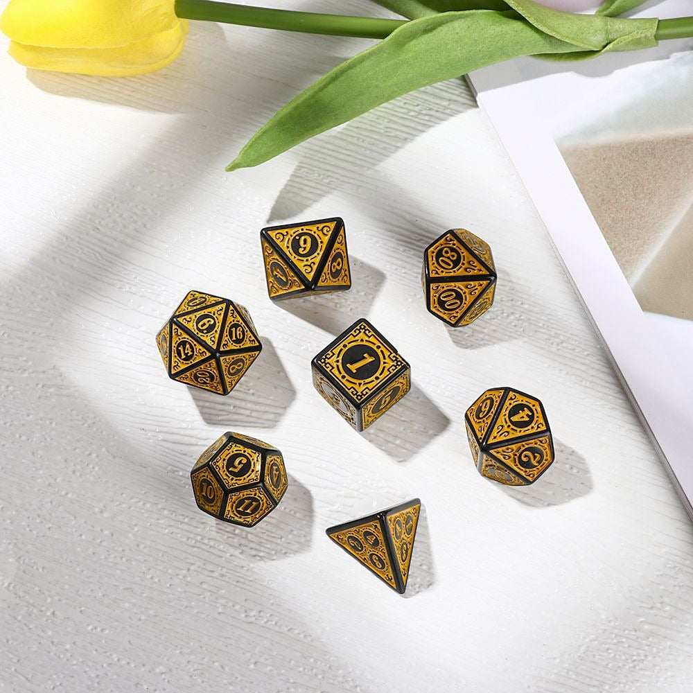 35pcs 5 Sided Dice Set Board Games Solitaire Precision Style