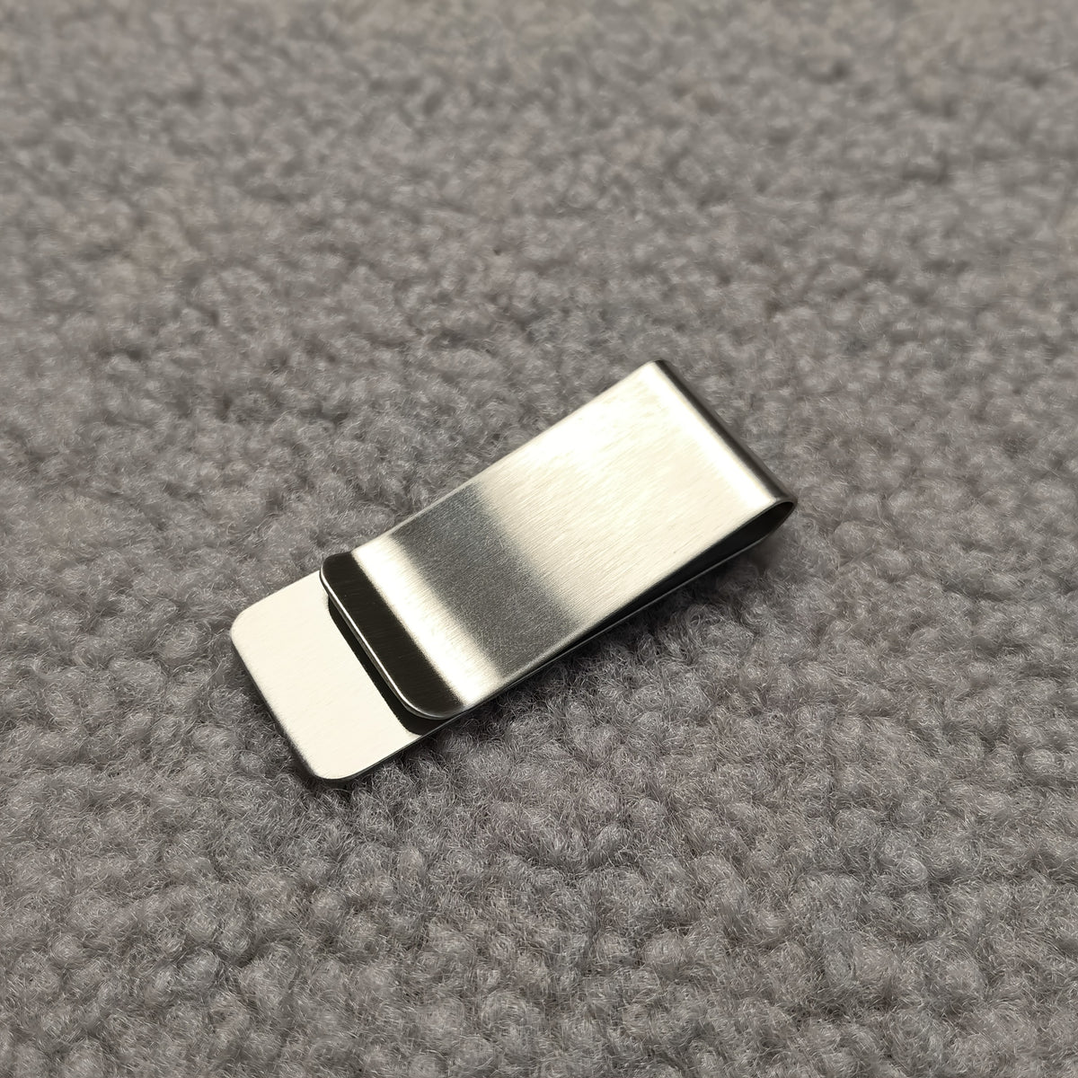 Personalized Stainless Steel Money Clip with Engraved Name