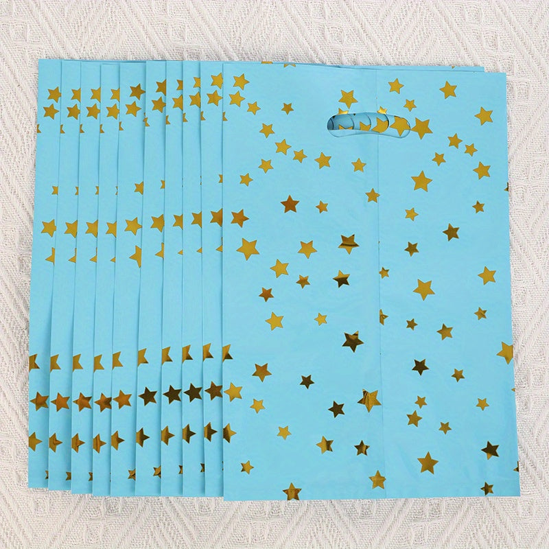 10pcs Star Birthday Party Gift Bags for Kids Birthday Party
