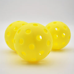 3pcs Lemon Yellow Pickle Ball for Competition