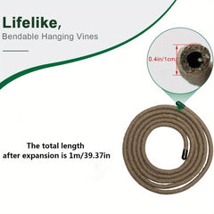 Suction Cup Vine for Reptile Tank with Sheath