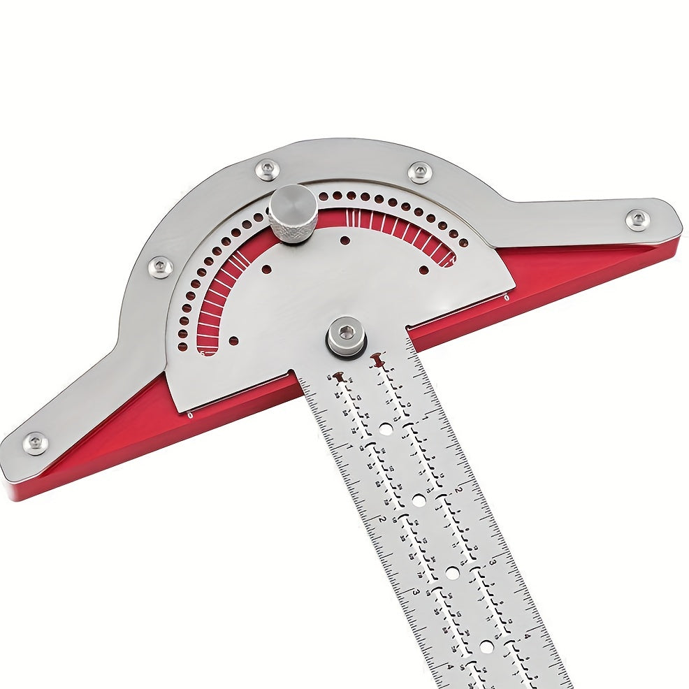 Stainless Steel Woodworking Ruler Angles Tool for Woodworkers