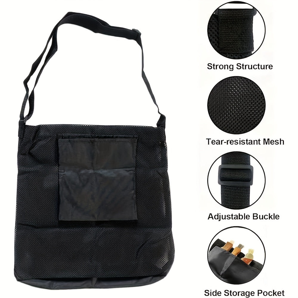 1pc Mushroom Foraging Bag Collapsible Handy Mesh Bag Camping Supplies