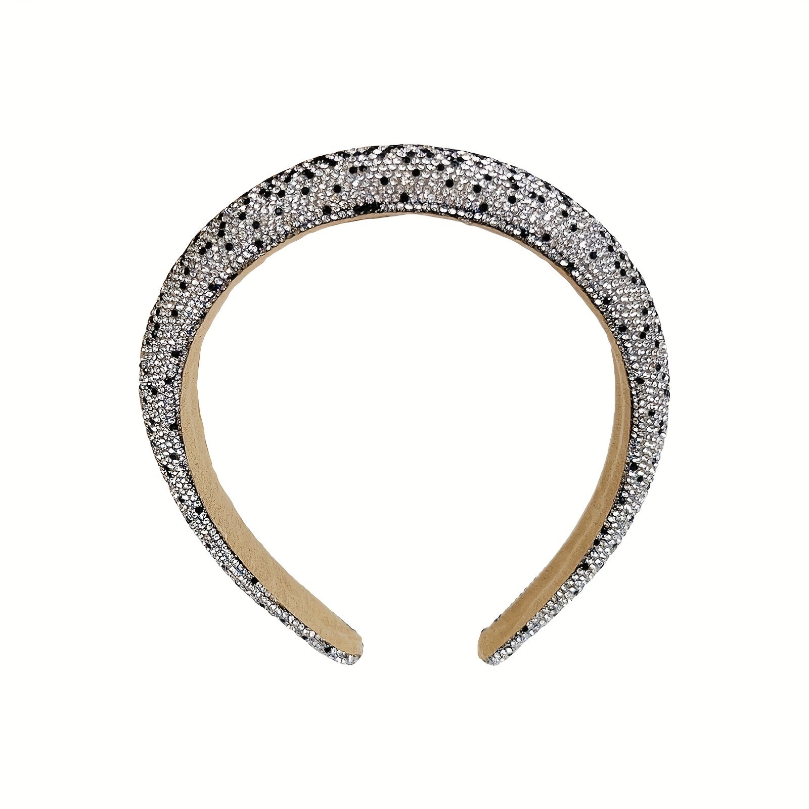 Glitter Headband Rhinestone Hair Band Wide Head Hoop Women Girls Accessories