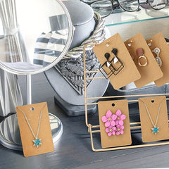 100 Pack Earring Cards 2 X 3 5 Inches