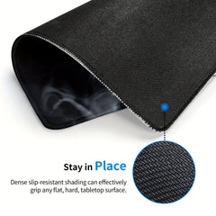 Skull Smoking Pattern Mouse Pad - Office Home Gaming Accessory