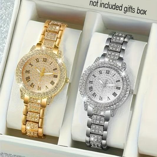 Unisex Rhinestone Quartz Watches