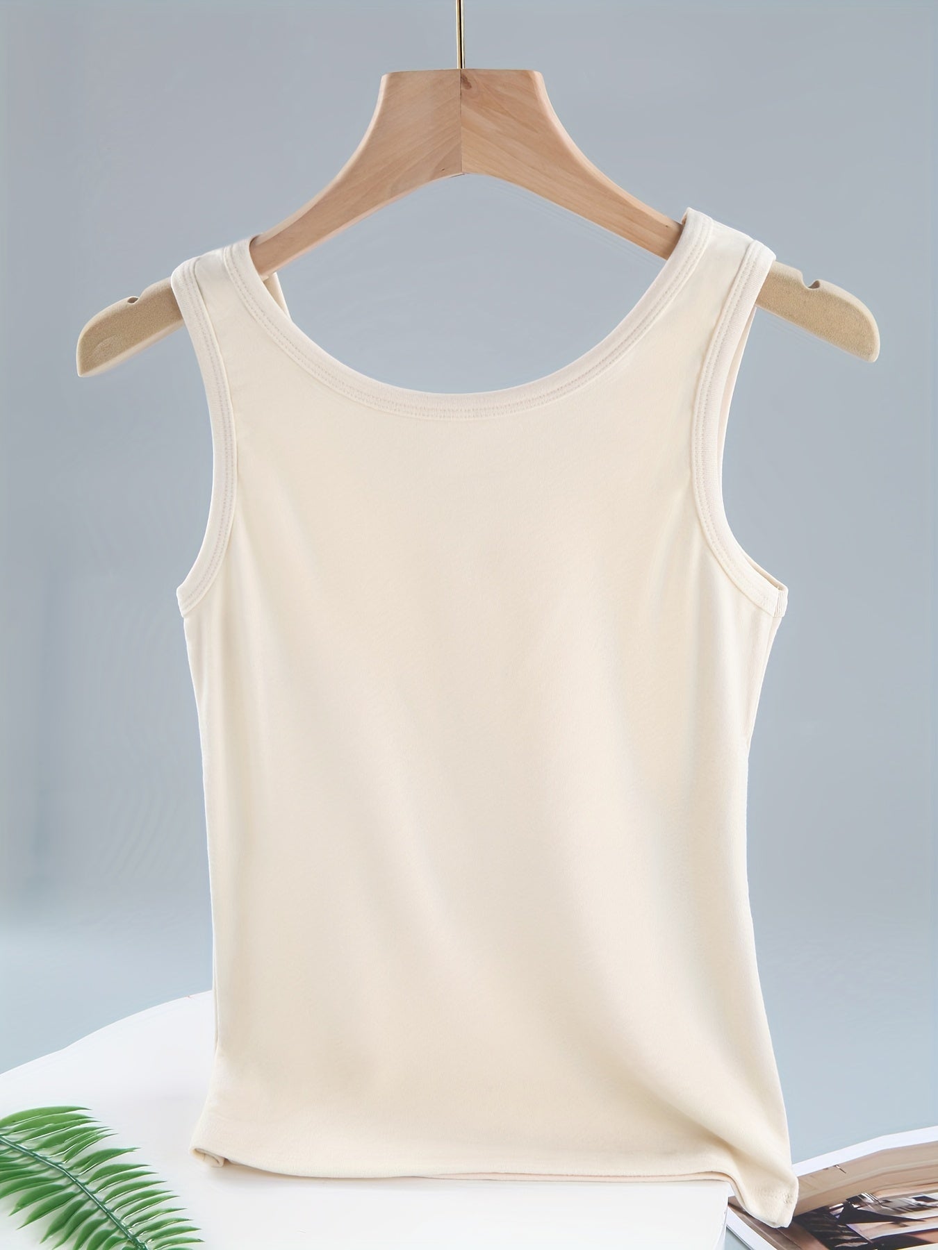 Women's Thermal Crew Neck Sleeveless Top Soft & Comfortable