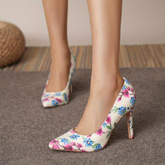 Women's Lightweight Stiletto Heels Suedette Dress Pumps