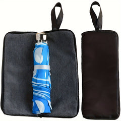 Mini Umbrella Storage Bag Absorbs Moisture Portable Pouch