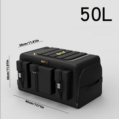 High-End Car Trunk Organizer Foldable Compartment