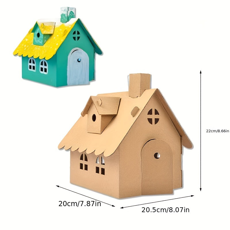 DIY Gift Cookie House Making Material Pack Christmas Tree Decoration
