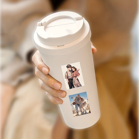 60pcs Couple Graffiti Stickers Waterproof DIY