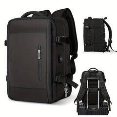 Compartment Travel Backpack Business Trip Luggage Bag Large Capacity