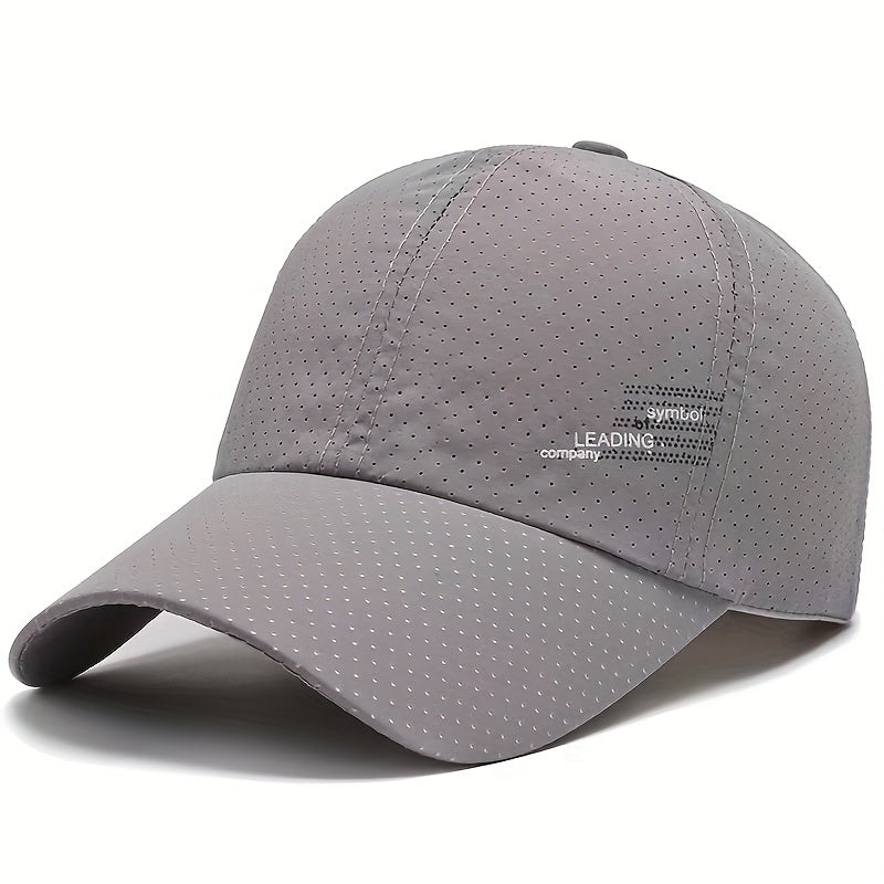 Men's Printed Sunscreen Baseball Hat Outdoor Quick-drying Peaked Cap