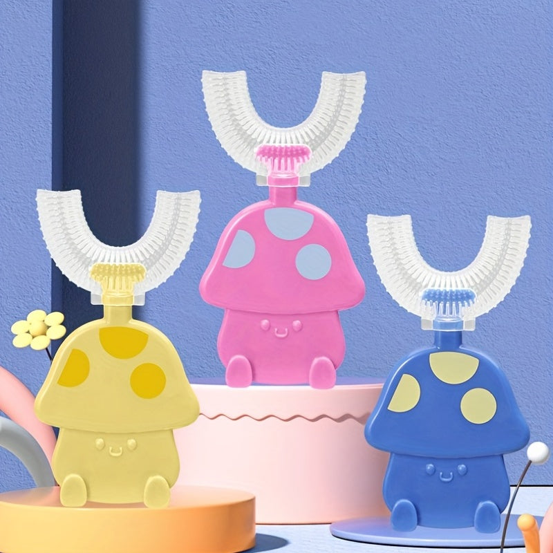 Kids U Shape Silicone Toothbrush Baby Mouth Cleaning Toothbrush