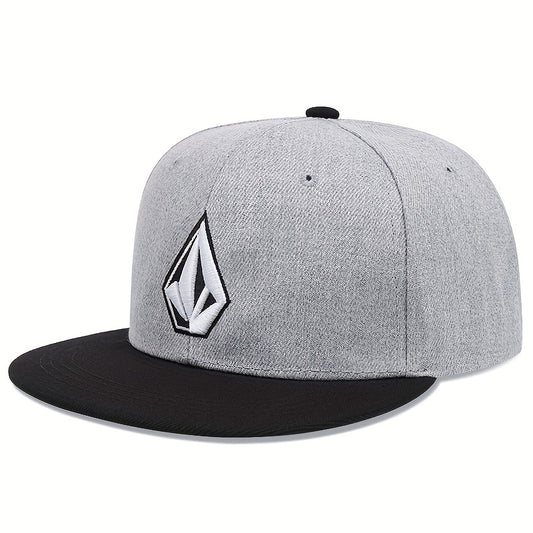 Embroidery Baseball Cap Hip Hop Unisex Lightweight Snapback Hat