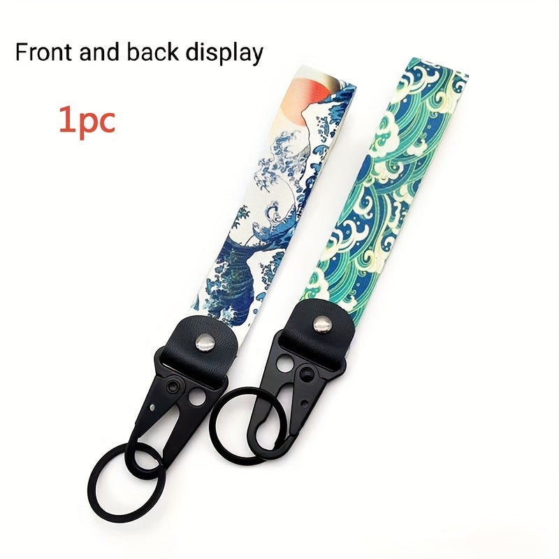 Wave Keychain Wrist Keychain Backpack Pendant Accessories