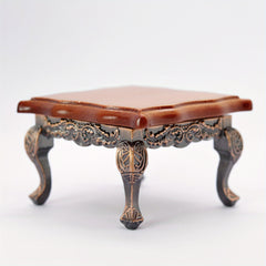 Mini Retro Furniture Square Table Living Room Playhouse Props