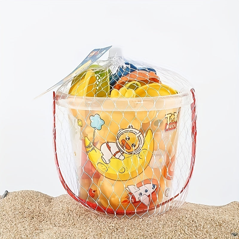 Kids Beach Toy Bucket Set 14pc Fun Water Sand Digging Shovel