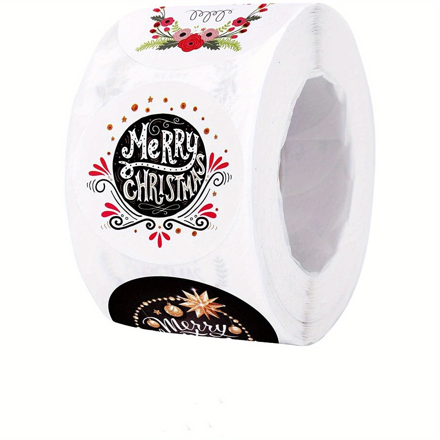 500 Christmas Stickers Decorative Box Seal Seal Packaging Business Labels
