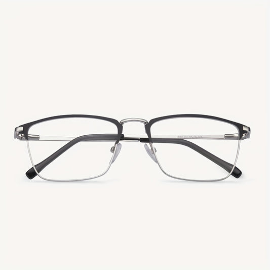 Men's Light Blocking Glasses Unisex Square Frame Computer Eye Protection