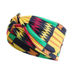Boho Print Headbands Hairband Wide Sweatbands Hair Accessories Yoga Running