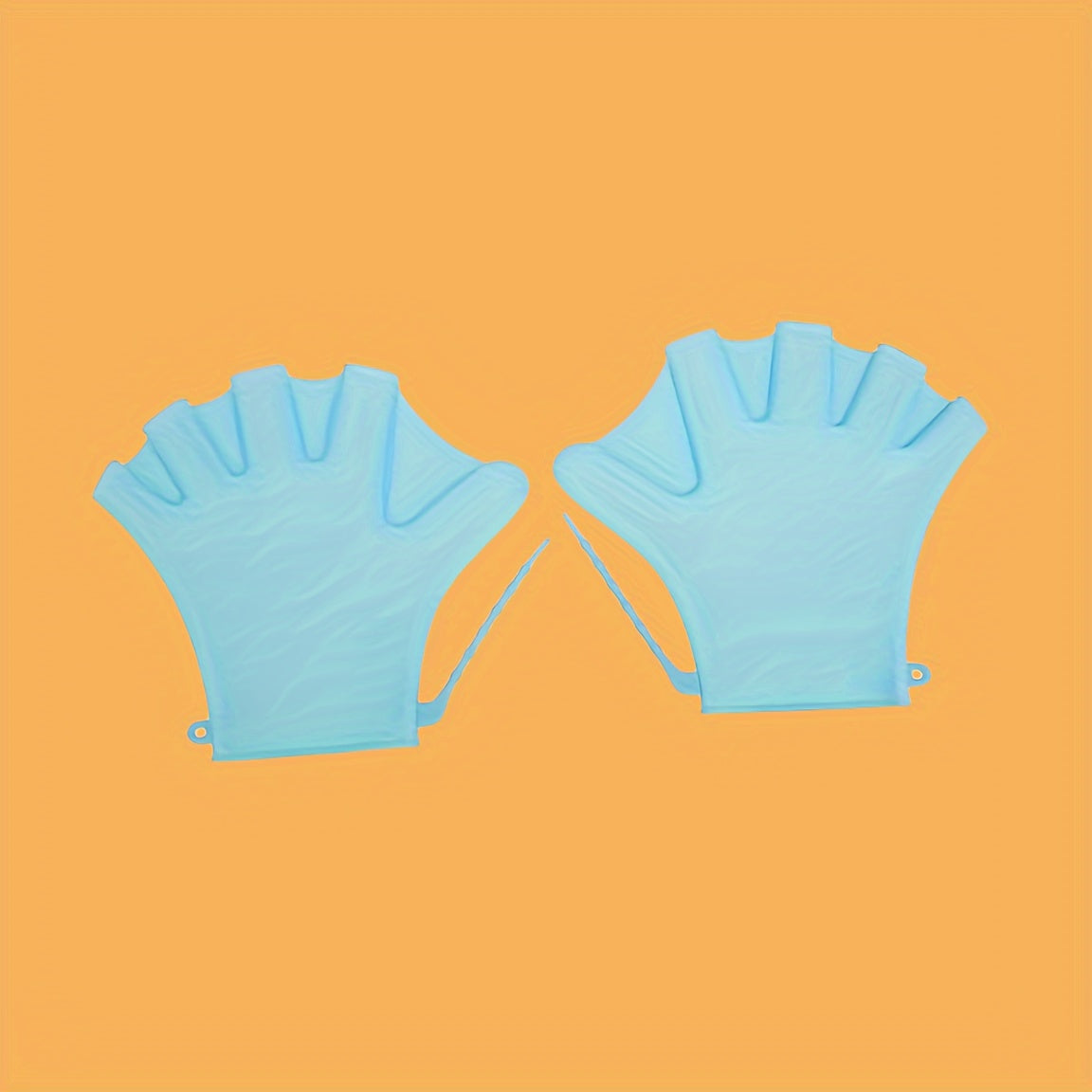 Silicone Webbed Gloves with Adjustable Strap for Water Sports