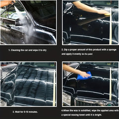 200g Car Coating Waxing Car Wax Anti Fouling Polishing Scratch Resistance