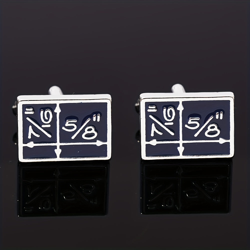 Math Formula Cufflinks Student Cuff Shirt Nails