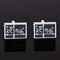 Math Formula Cufflinks Student Cuff Shirt Nails