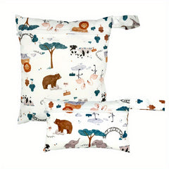 2pcs Hanging Diaper & Sanitary Napkin Storage Bags