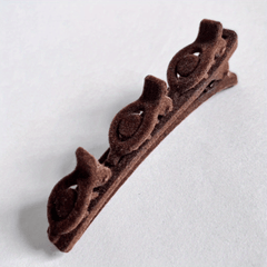 Flocking Braiding Hair Clip for Women Girls