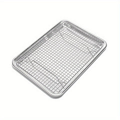 Stainless Steel Baking Pan Set with Cooling Rack
