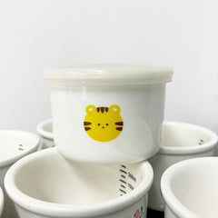 Ceramic Sealed Baby Food Bowl - Portion Control Bowl