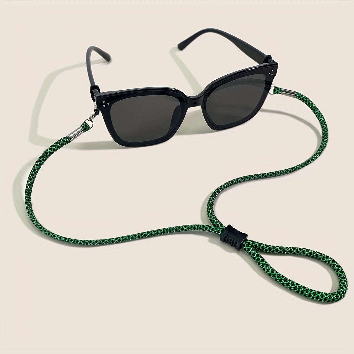 Stylish Glasses Rope with Weave Detail - Anti Slip Adjustable Chain Lanyard