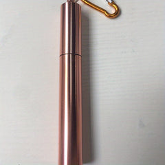 Collapsible Stainless Steel Metal Straws Portable Reusable