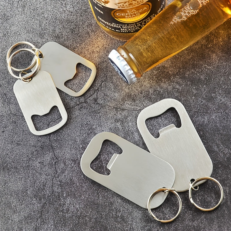 Stainless Steel Keychain Bottle Opener for Parties