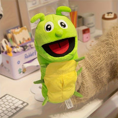 Insect Hand Puppets Plush Toys Bee Ladybug Ant Caterpillar Dragonfly