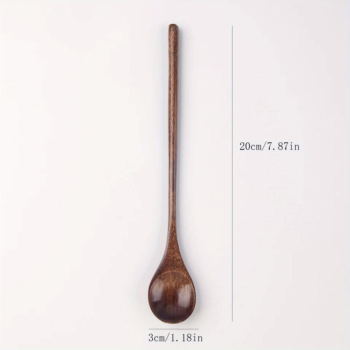 Long Handle Wooden Ladle Extended Cooking Spoon Kitchen Item