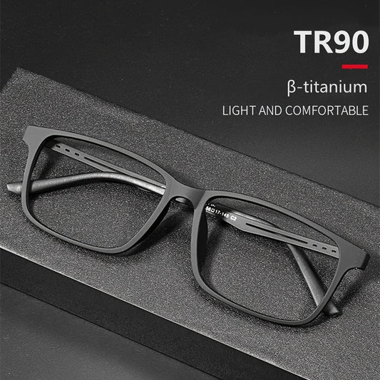 Ultra Light Rubber Titanium Men's Optical Glasses Frames