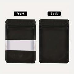 50pcs Matte Resealable Zip Mylar Bag For Small Business Food Storage Bags